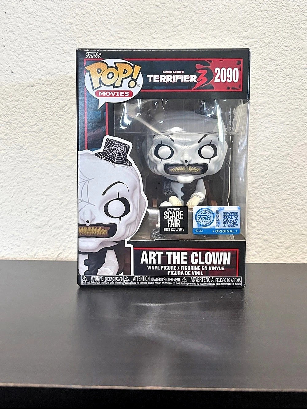 Funko Art The Clown #2090 (Hot Topic Scare Fair 2026 Exclusive) #2090 Black &